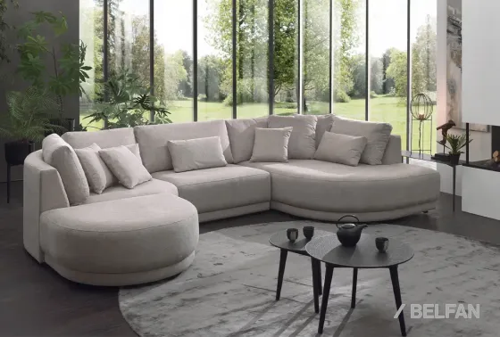 Lucca диван П-образный #1