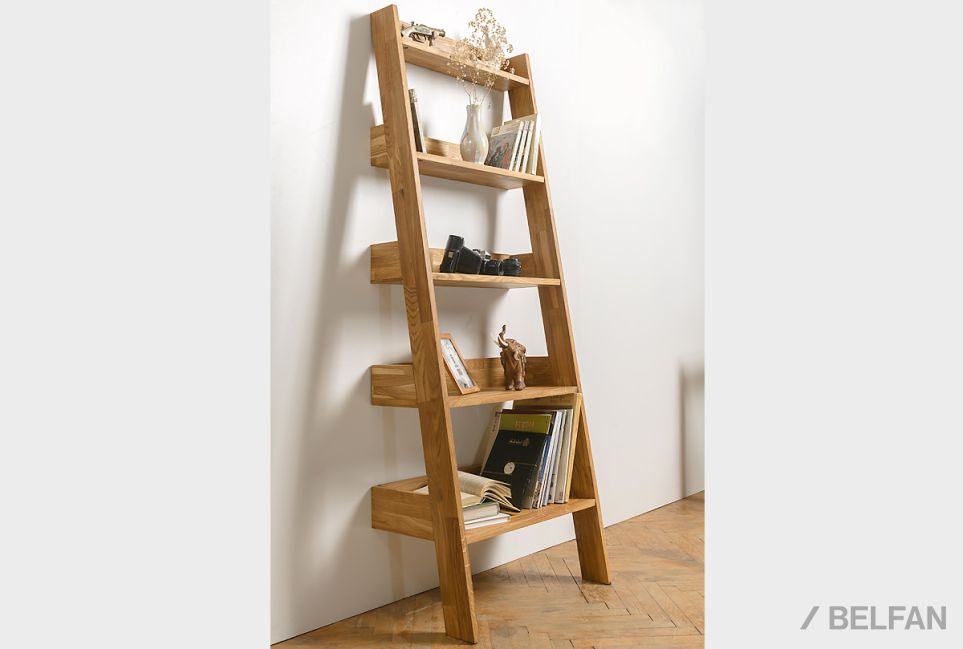 Стеллаж "Ирвинг" массив дуба 6