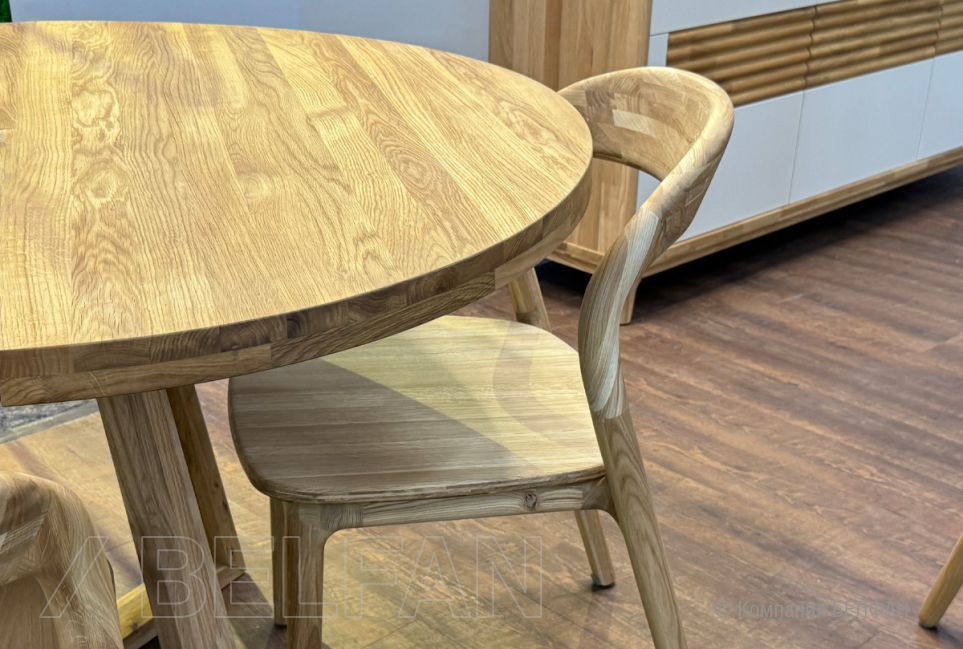 Стол обеденный "Мидгард" (раскладной) массив дуба 2