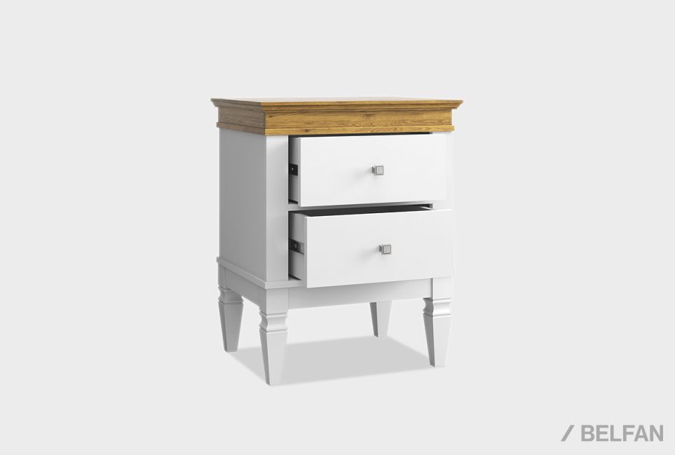 Тумба прикроватная "Ольса-С" 02 массив сосны 4