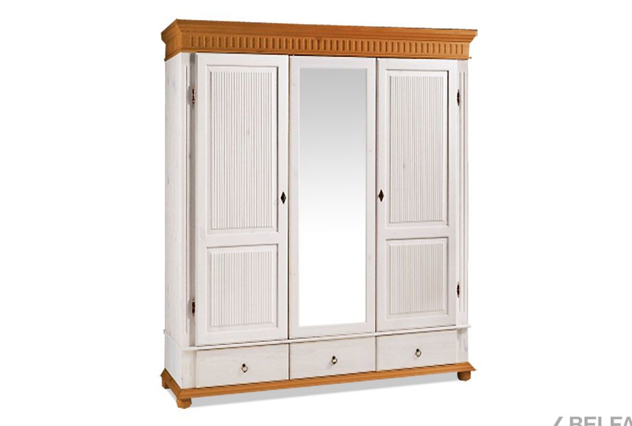 Шкаф "Хельсинки-3-SP-GT-М" массив сосны 1