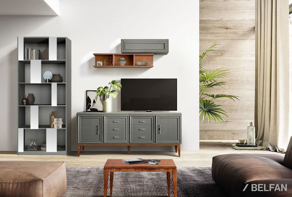 Стеллаж "Сакраменто" 100 (с зеркалами) МДФ, шпон дуба 3