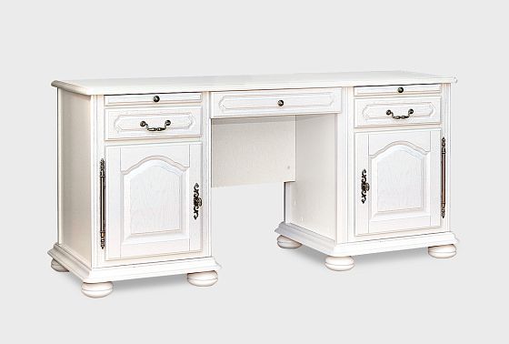 Стол письменный "Давиль" 1410 массив и шпон дуба 4