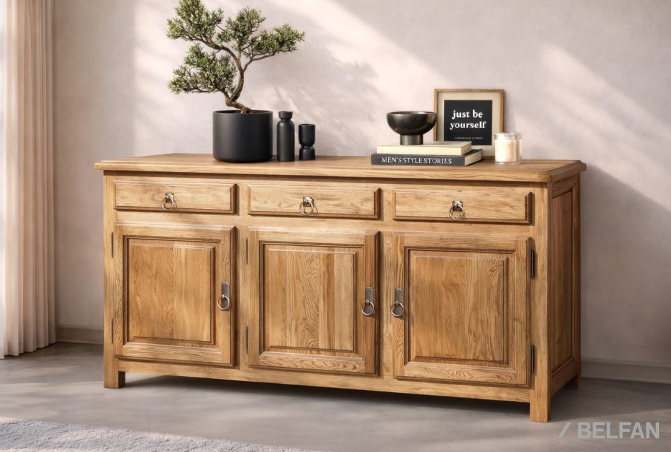 Тумба трехдверная "Gordes" массив дуба 2