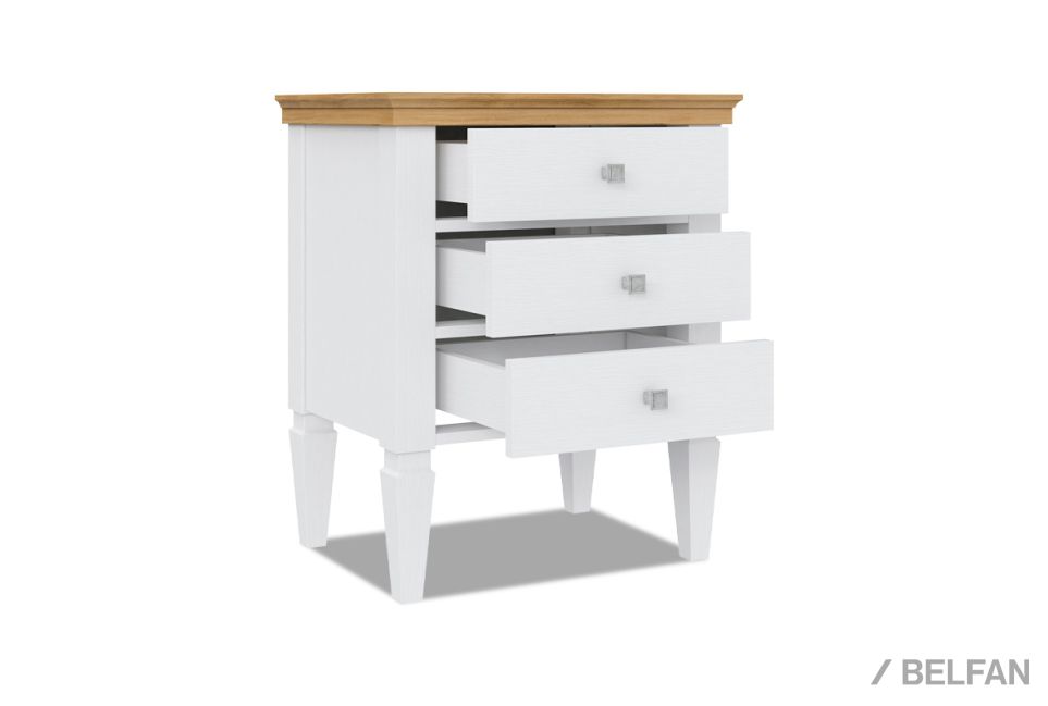 Тумба прикроватная "Ольса" 03 массив сосны 3