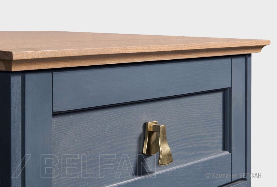 Комод "Стюарт" (высокий) массив и шпон дуба 2