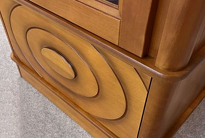 Шкаф с витриной 1-но дв. "Офелия" (правый)