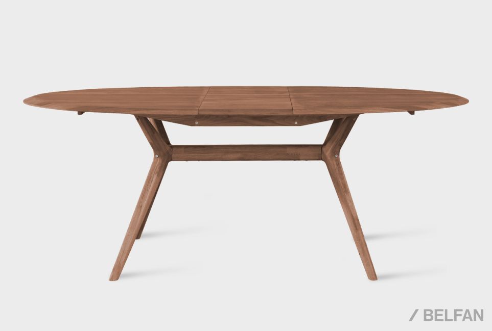 Стол обеденный "Кармен" (раскладной) массив дуба 3