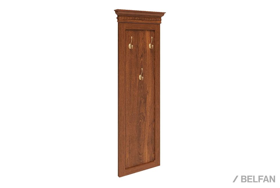 Вешалка настенная "Верди Люкс" массив и шпон дуба 1