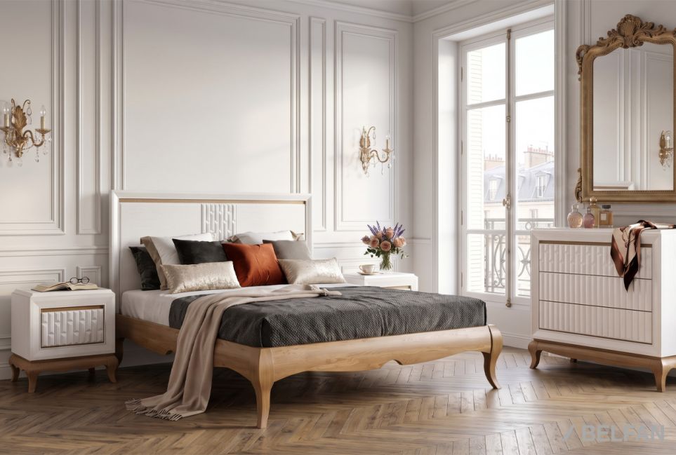 Тумба прикроватная "Армония" массив и шпон дуба 13