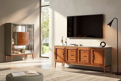 Тумба "Сакраменто" 4 (с ящиками)