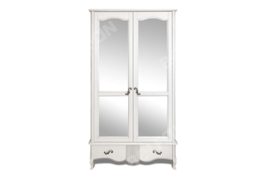 Шкаф для одежды "Katrin" фигурный 2-х дв. с зеркалами