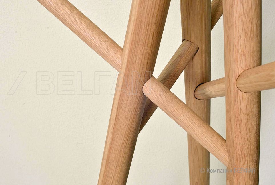 Вешалка напольная "Art Collection" массив дуба 2