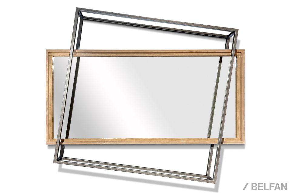 Зеркало настенное "Black" 140 2