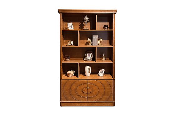 Стеллаж "Офелия" массив и шпон ольхи 3