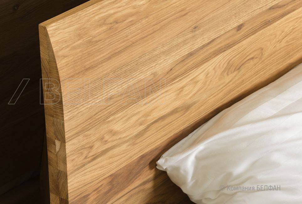 Кровать "Норд" массив дуба 2