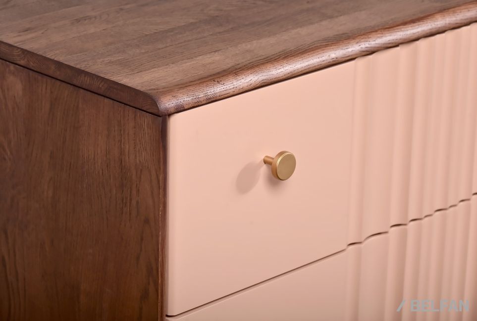 Комод "Меридиан" 6 массив дуба, МДФ 4