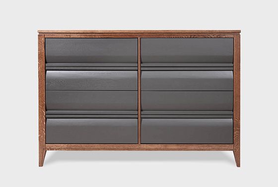 Комод "Dakota" массив и шпон дуба, МДФ 5