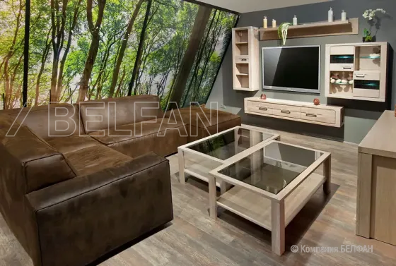 БРИК диван угловой и пуф #5