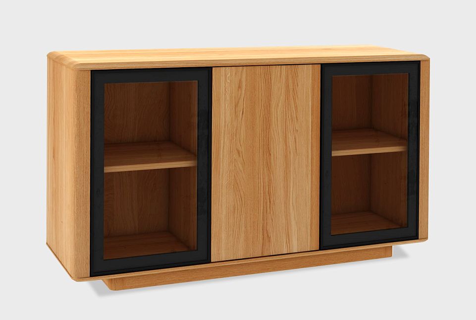 Тумба 3-х дв."Origin"; американский орех