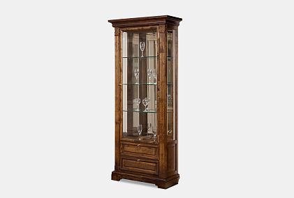 Шкаф с витриной "Престиж" 6