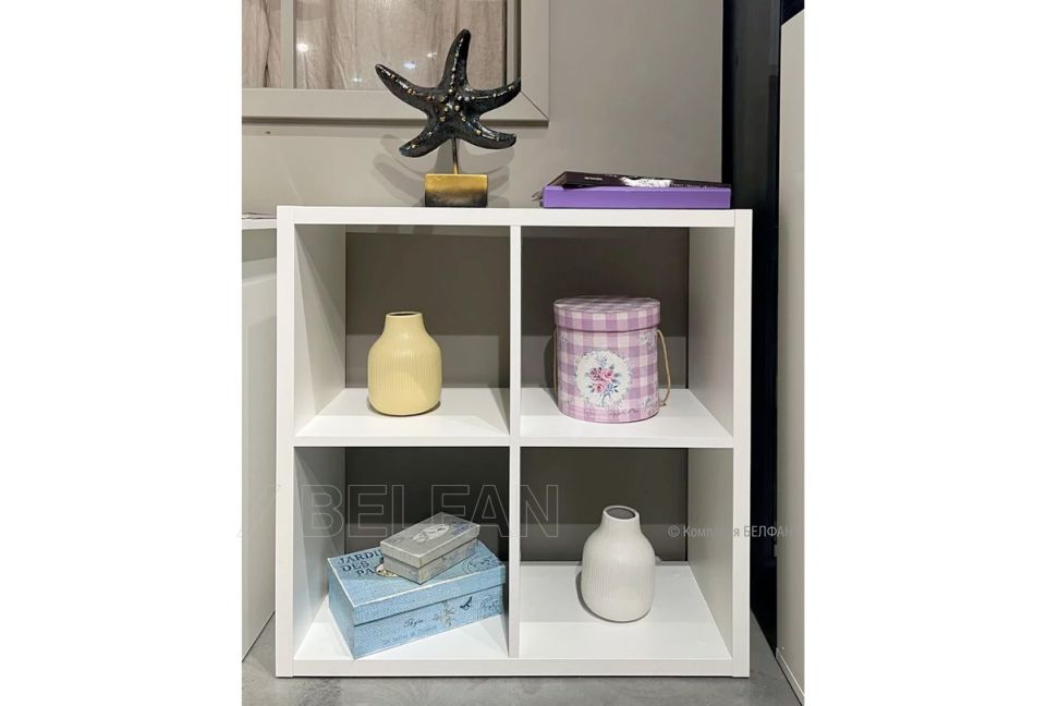 Стеллаж "DUO" 19; белый