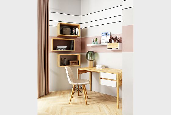 Стол письменный "Wallstreet" массив дуба, МДФ 11