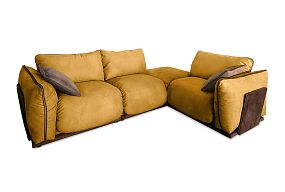 "Ferre" диван 3-х местный с пуфом