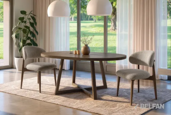 Стол обеденный «Мидгард» и стулья «Джой» #3