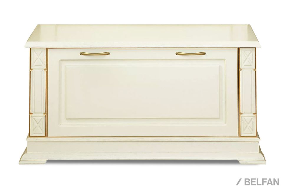 Тумба для обуви "Верди Люкс" 22 массив и шпон дуба 2