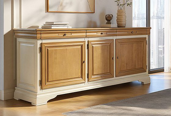 Тумба "Оливия" (широкая) массив и шпон ольхи 9