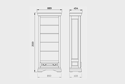 Стеллаж "Оливия" 