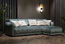 "Kassel" диван с оттоманкой XL; раскл.; 3ML6MR; Выкатной Roll-out (1750*2000); правый; Tiffany 38+Tiffany 03 (гр.Т6/МТХ)