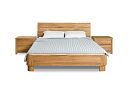 Кровать "Норд"; без основания, без матраса; (1800x2000); бейц-масло