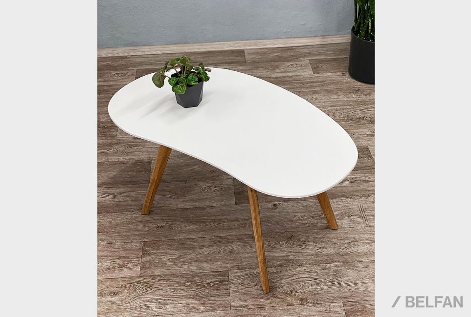 Стол журнальный "Wallstreet" овальный 267 массив дуба, МДФ 5