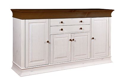 Комод "Бостон-4+2" с гладкой филенкой