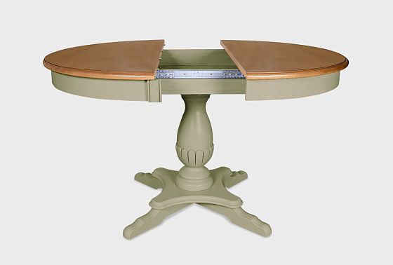 Стол обеденный "Оливия" (круглый) массив и шпон ольхи 8