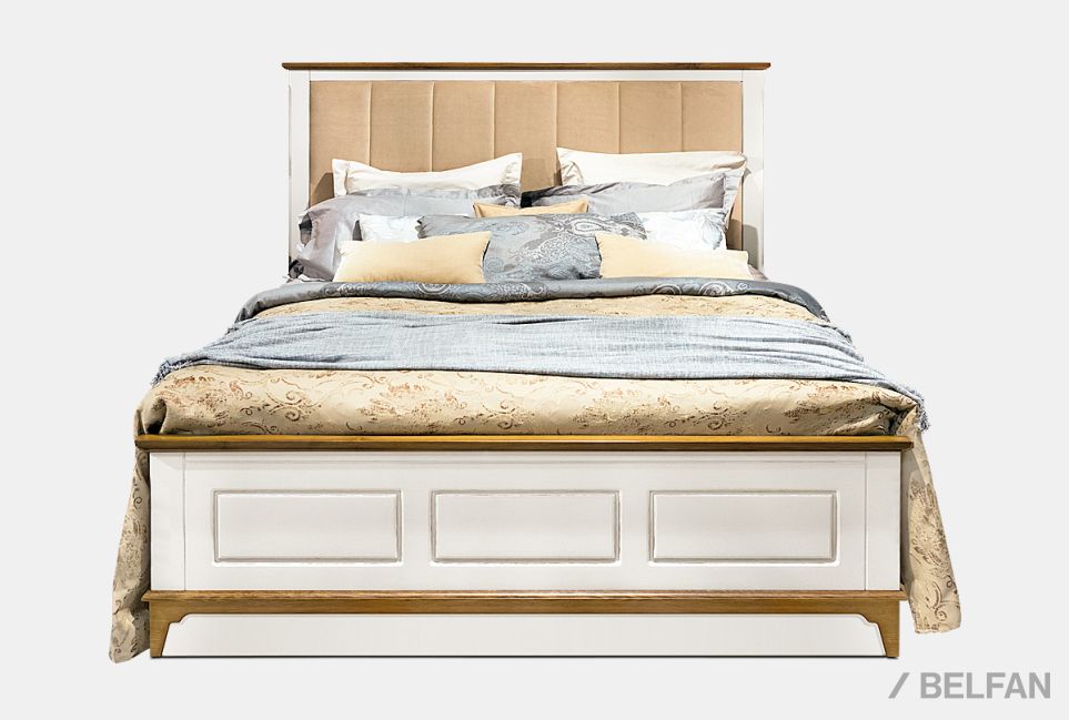 Кровать "Brianson" массив и шпон дуба, МДФ 1