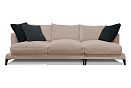 "Леформ" диван 3-х модульный; нераскл.; 25L15R; металл черный; Vogue 02+Vogue 12+Vogue 13 (гр.2/МТХ)