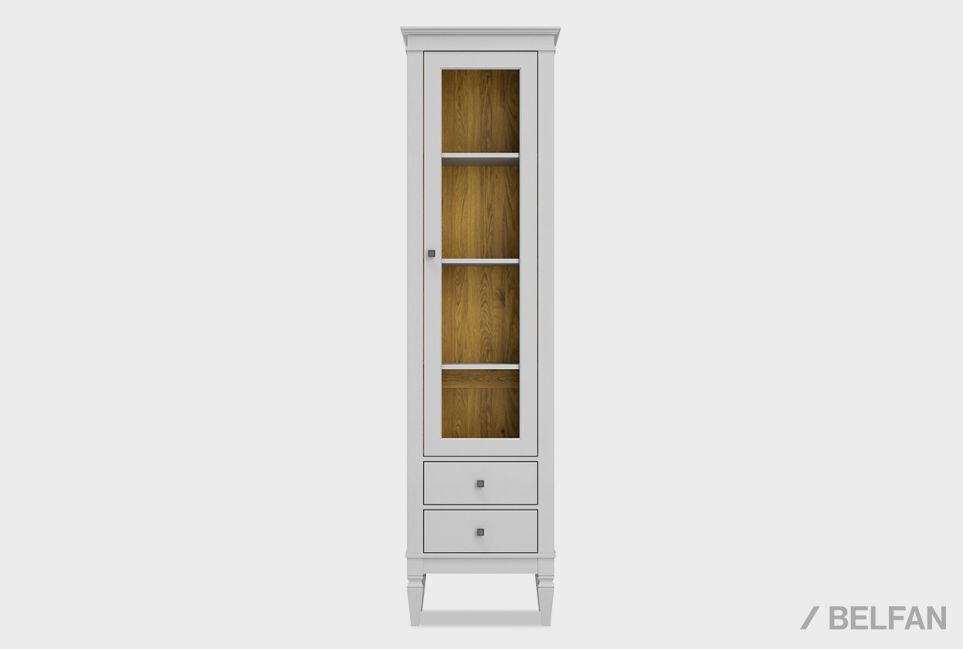 Витрина "Ольса-С" 102 (правый) массив сосны 2