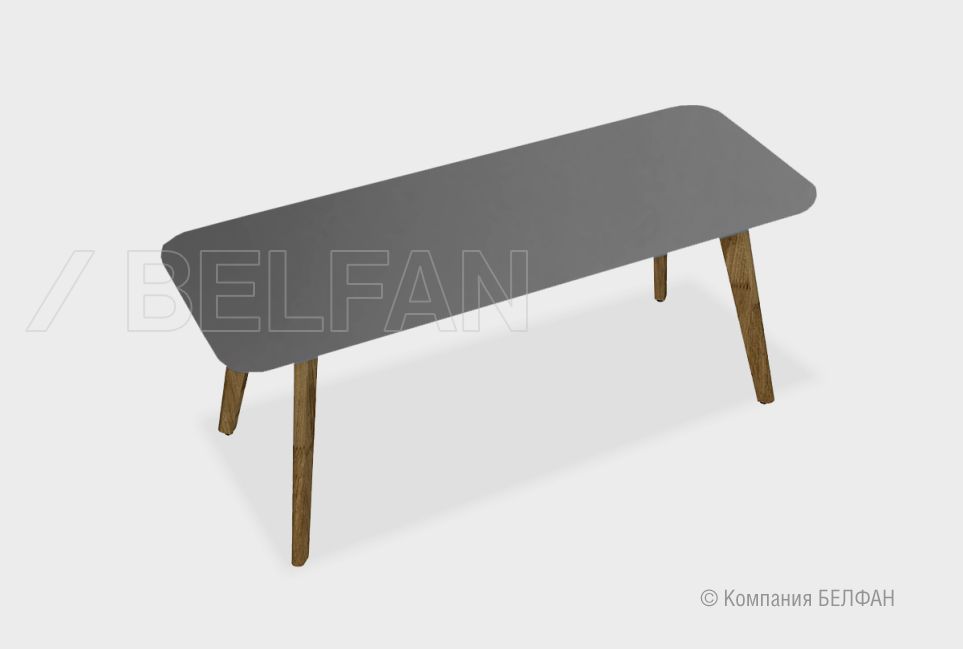 Стол журнальный "Wallstreet" прямоугольный 260 массив дуба, МДФ 1