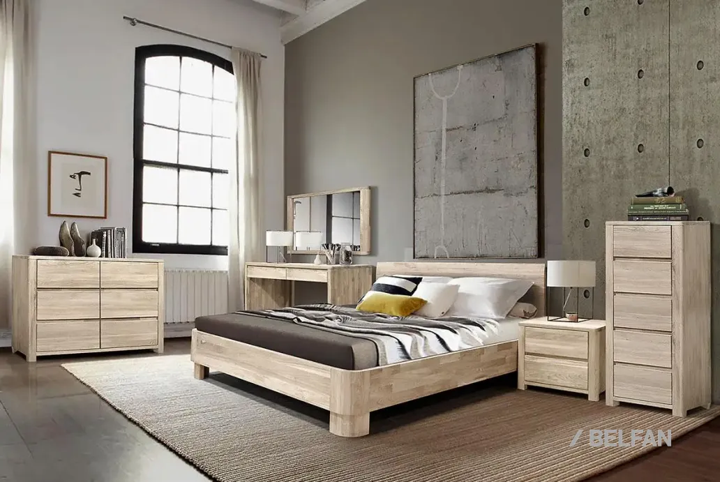 Спальня «Норд» #2 белёный дуб