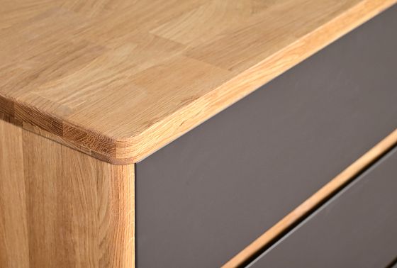 Комод "Wallstreet" 3 массив дуба, МДФ 8