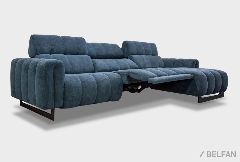 "Genesi" диван с оттоманкой 1