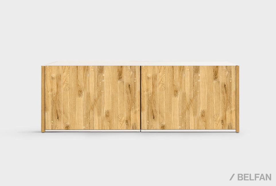 Дополнительная секция для шкафа 2-х дв. "Wallstreet" массив дуба, МДФ 1