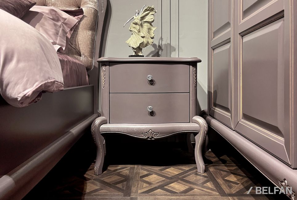 Тумба прикроватная "Fleuron" массив и шпон дуба 2