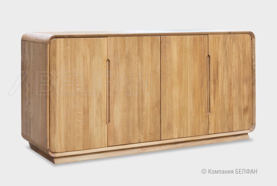 Тумба "Монблан" 4 массив дуба 1