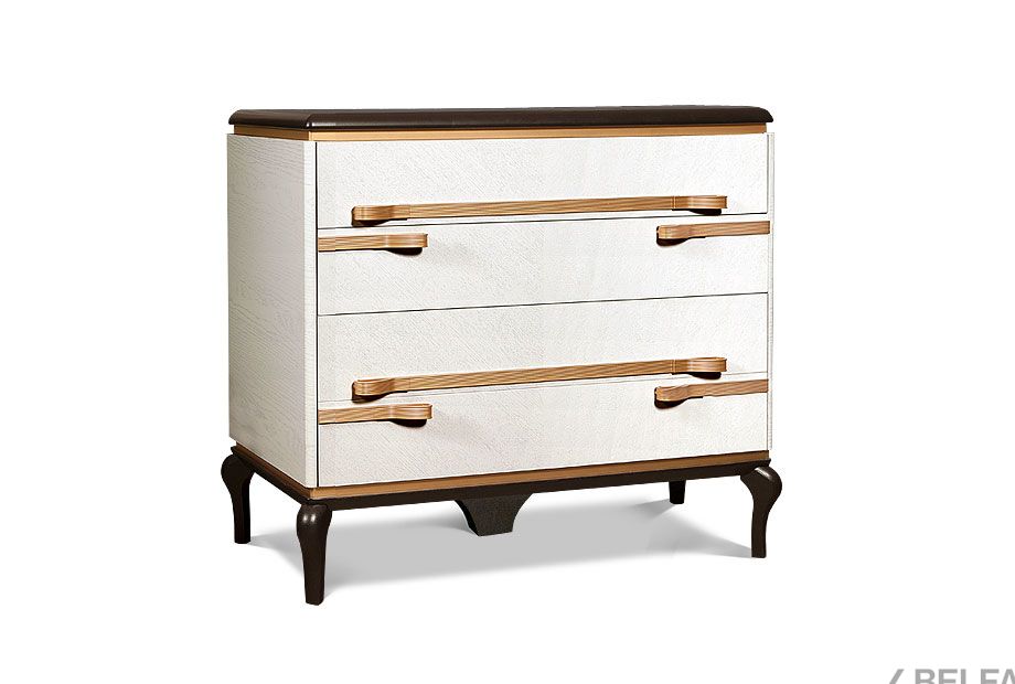 Комод узкий "Мадлен" массив и шпон дуба 1