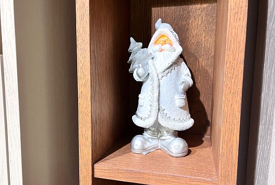 Стеллаж настенный "Сакраменто" МДФ, шпон дуба 8