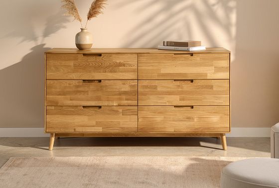 Комод "Ирвинг" 4 массив дуба 4